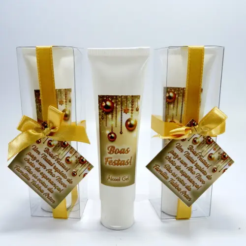 Lembrancinha de Natal Creme Hidratante na Bisnaga Brinde