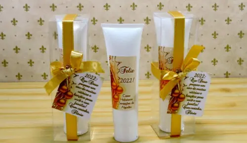 Lembrancinha de Natal Creme Hidratante na Bisnaga Brinde