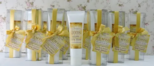 Lembrancinha de Natal Creme Hidratante na Bisnaga de 50 ml