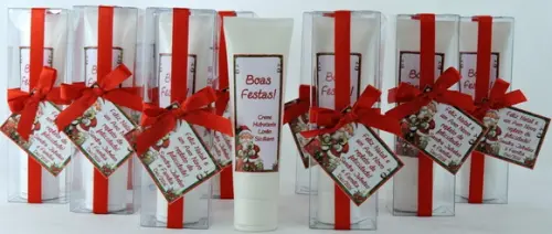 Lembrancinha de Natal e Fim de Ano - Bisnaga 50 ml