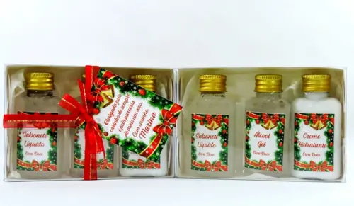Lembrancinha de Natal Kit Higiene