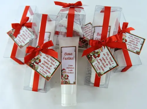 Lembrancinha de Natal e Fim de Ano - Bisnaga 50 ml
