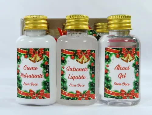 Lembrancinha de Natal Kit Higiene