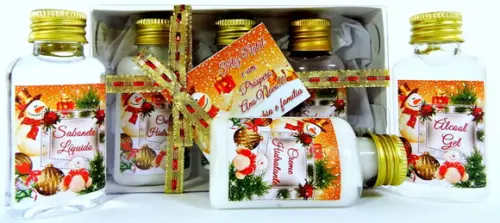 Lembrancinha de Natal Kit Higiene
