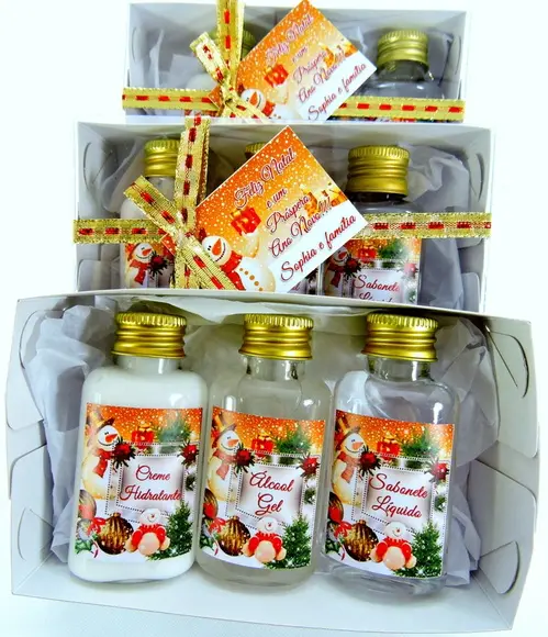 Lembrancinha de Natal Kit Higiene