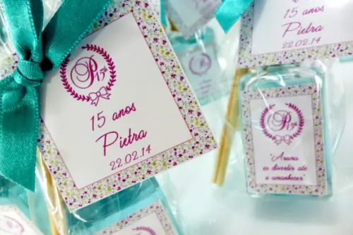 Lembrancinha Debutante Mini Aromatizador
