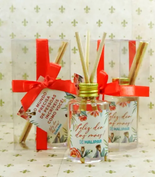 Lembrancinha Dia das Mães Mini Aromatizador Mini Difusor