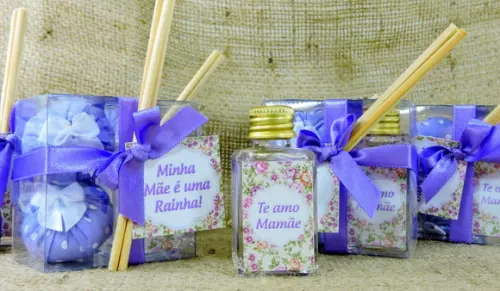 Lembrancinha Dia das Mães Mini Aromatizador Sachês Perfumado