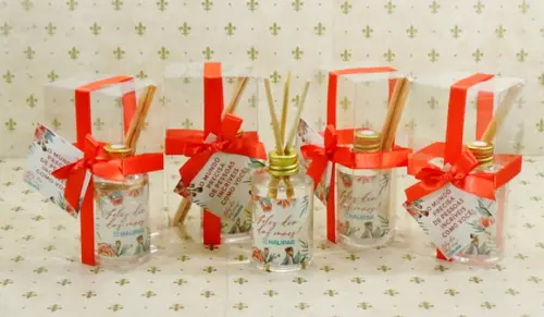 Lembrancinha Dia das Mães Mini Aromatizador Mini Difusor