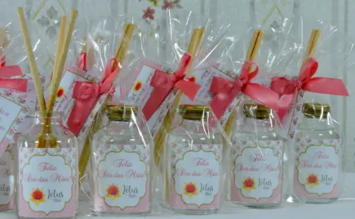 Lembrancinha Dia das Mães Mini Aromatizante