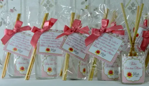 Lembrancinha Dia das Mães Mini Aromatizante