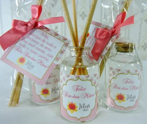 Lembrancinha Dia das Mães Mini Aromatizante
