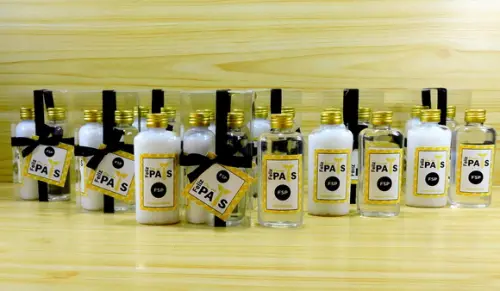 Lembrancinha Dia Pais Kit Higiene Padrinhos Personalizada