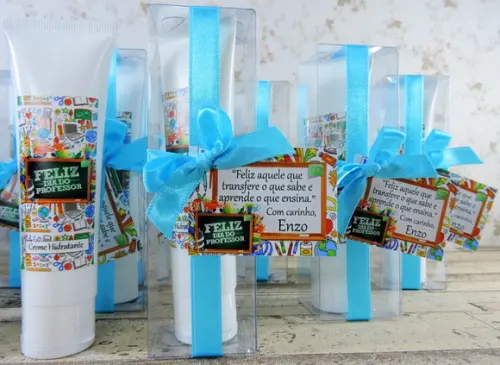 Lembrancinha Hidratante para as Mãos Dia do Professor