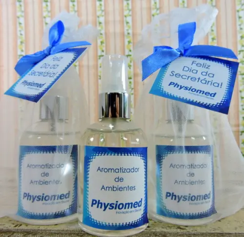 Lembrancinha Home Spray Brinde Corporativo Dia Especial