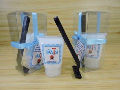 Lembrancinha Kit Barbear Dia dos Pais Padrinhos
