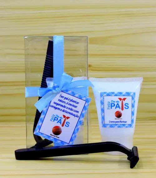 Lembrancinha Kit Barbear Dia dos Pais Padrinhos