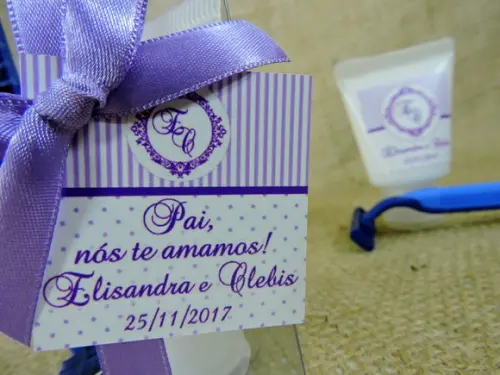 Lembrancinha Kit de Barbear para Padrinhos
