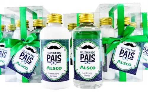 Lembrancinha Kit Higiene Dia Pais Padrinhos Personalizada