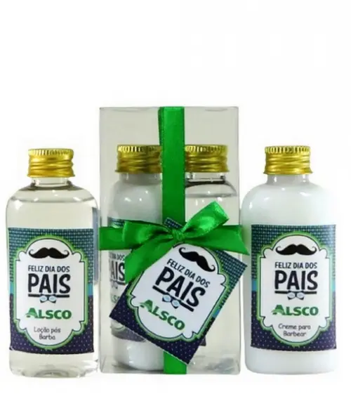 Lembrancinha Kit Higiene Dia Pais Padrinhos Personalizada