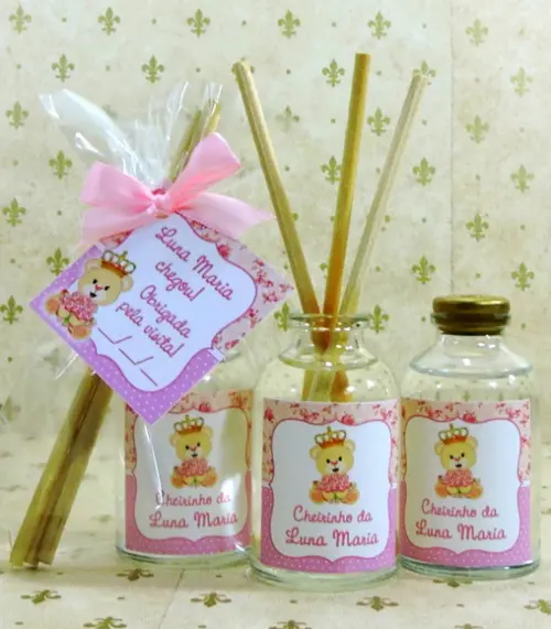 Lembrancinha Maternidade Difusor Varetas Aromatizador Bebê