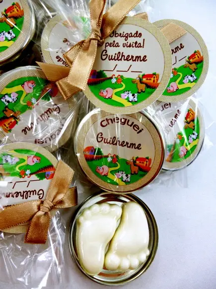 Lembrancinha Maternidade Fazendinha