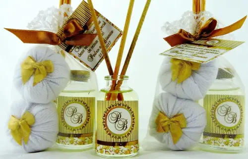 Lembrancinha Mini Aromatizador 2 Sachês