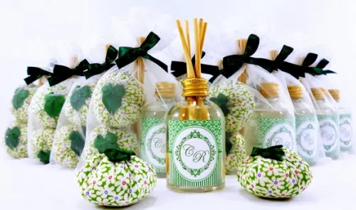 Lembrancinha Mini Aromatizador 2 Sachês