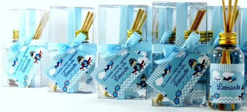 Lembrancinha Mini Aromatizador 60 ml Aviador