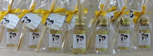 Lembrancinha Mini Aromatizador Casamento