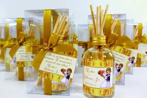 Lembrancinha Mini Aromatizador Casamento