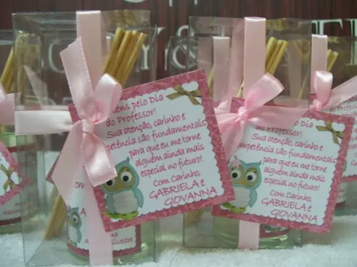 Lembrancinha Mini Aromatizador Corujinha