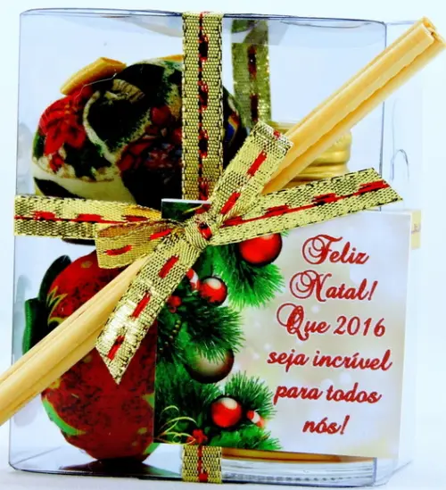 Lembrancinha Mini Aromatizador de Natal