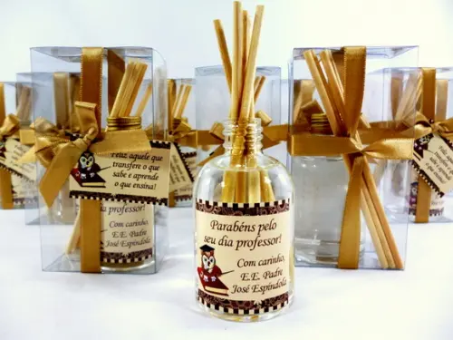 Lembrancinha Mini Aromatizador Dia dos Professores Professor