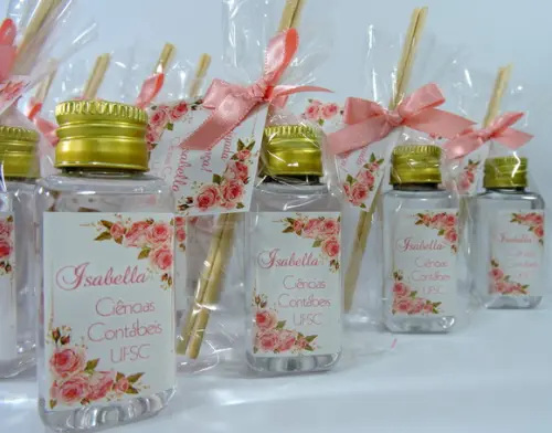 Lembrancinha Mini Aromatizador Difusor Varetas Formatura