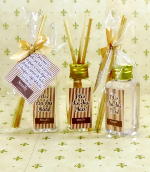 Lembrancinha Mini Aromatizador Difusor Varetas Dia das Mães