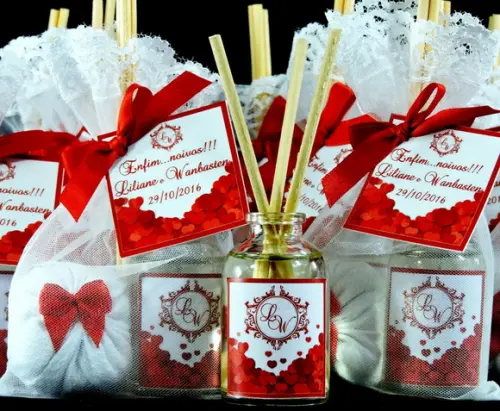 Lembrancinha Mini Aromatizador e Sachê