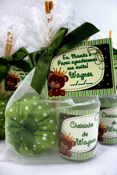 Lembrancinha Mini Aromatizador e Sachê