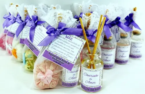 Lembrancinha Mini Aromatizador e Sachê