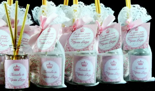 Lembrancinha Mini Aromatizador e Sachê