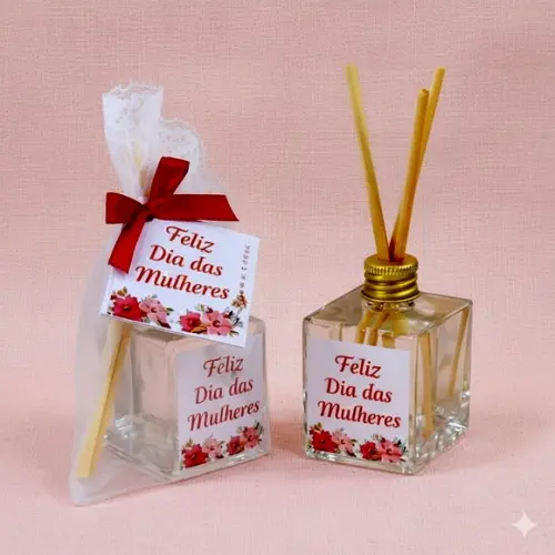 Lembrancinha Mini Aromatizante Difusor Vareta Cubo 50 ml