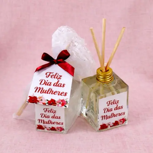 Lembrancinha Mini Aromatizante Difusor Vareta Cubo 50 ml