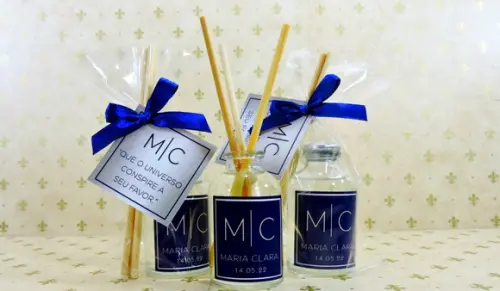 Lembrancinha Mini Aromatizante Difusor Varetas Aniversário