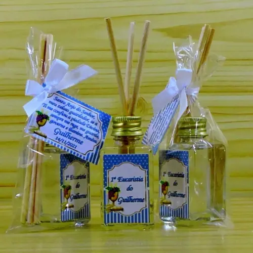 Lembrancinha Mini Aromatizante Primeira Eucaristia Comunhão