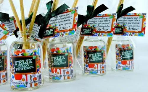 Lembrancinha Mini Difusor Dia dos Professores Professora