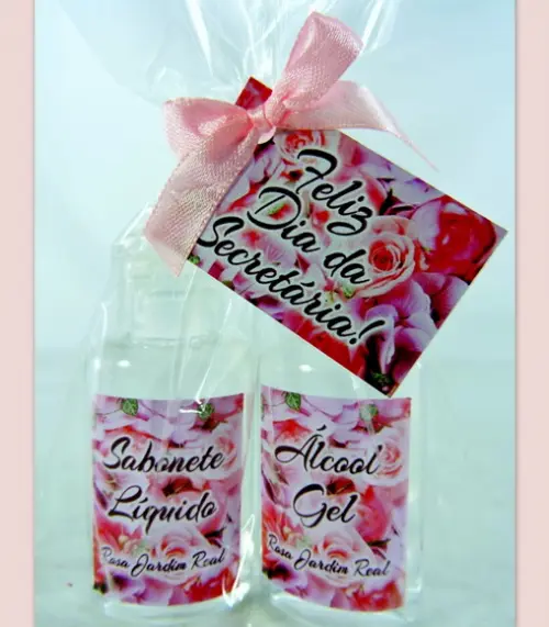 Lembrancinha Mini Kit Higiene de Bolsa Dia das Secretárias