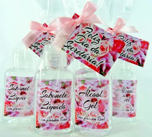 Lembrancinha Mini Kit Higiene de Bolsa Dia das Secretárias