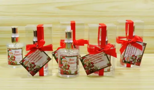 Lembrancinha Natal Mini Home Spray Amigo Secreto Brinde