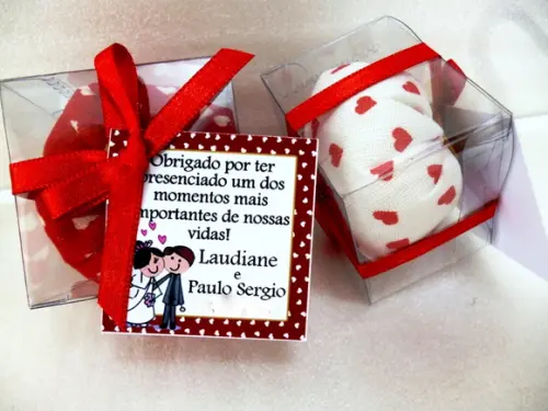 Lembrancinha Sachê na Caixinha