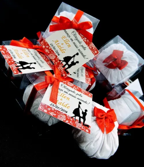 Lembrancinha Sachê Perfumado Noivado